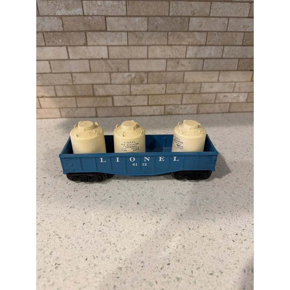 Lionel O‎ Scale 6112 Canister Car Air Activated Rare